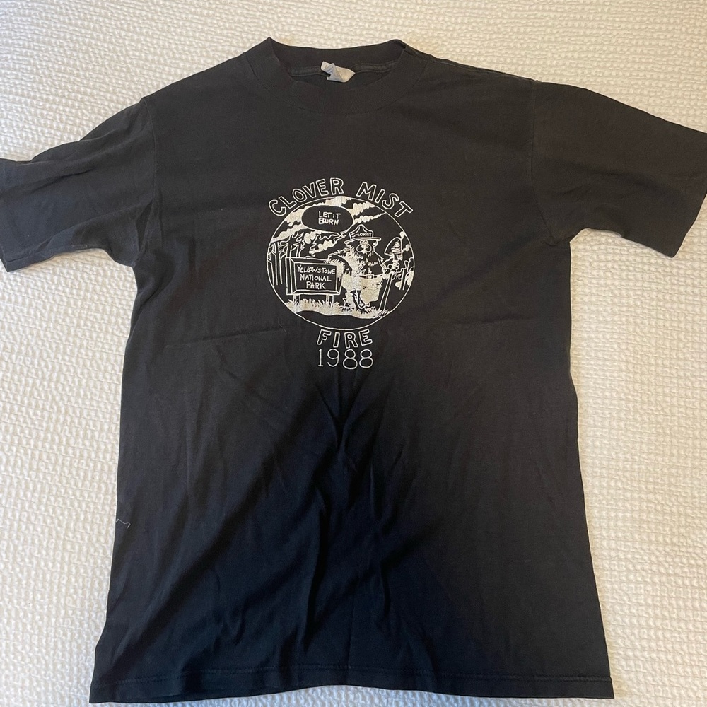 Vintage Tee, Clover Mist Fire